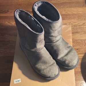 UGG Charcoal Suede Winter Boots